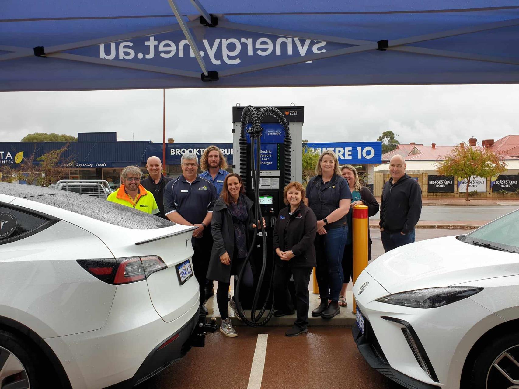 Brookton EV Charging Station Opens for Business